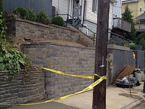 Pittsburgh (Mt. Washington) Engineered Retaining Wall